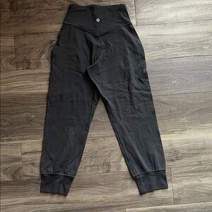 lululemon athletica grey align joggers
